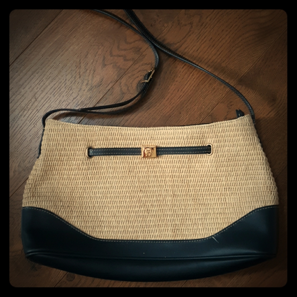 Eitenne Aigner Woven Purse